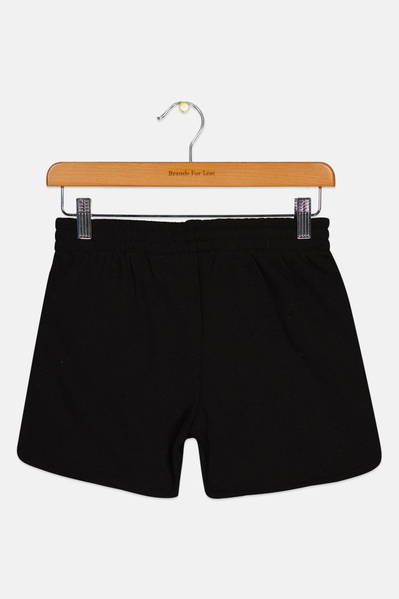 PUMA Kids Boy Brand Logo Outdoor Shorts, Black - Image 3